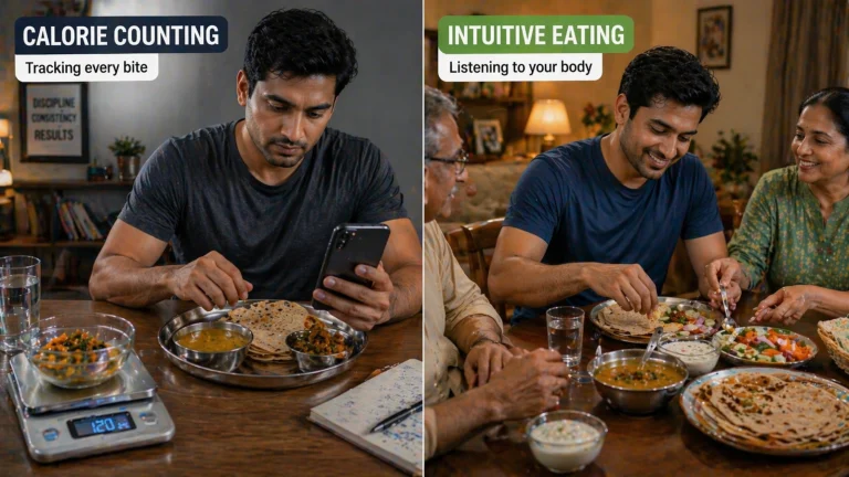 Calorie Counting vs Intuitive Eating — Which Works Better for Indians?