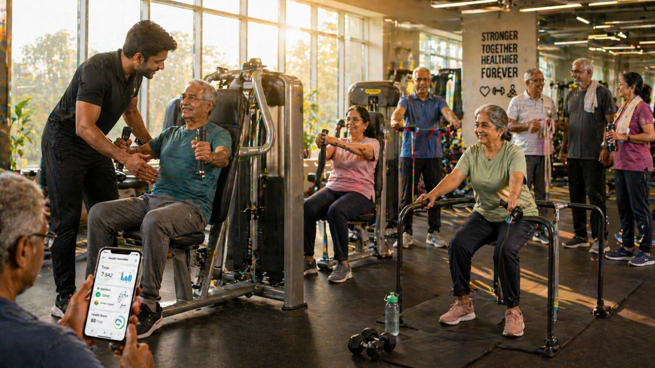 Senior Fitness Programs for Indian Gyms — How to Add a Profitable 55+ Membership Tier