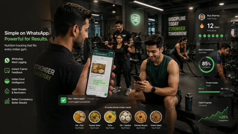 How WhatsApp-Based Nutrition Tracking Can Transform Indian Gyms