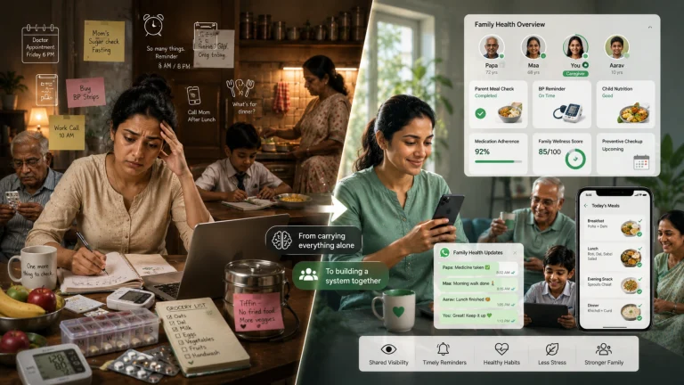 Why One Person in Every Indian Family Quietly Becomes the Health Manager