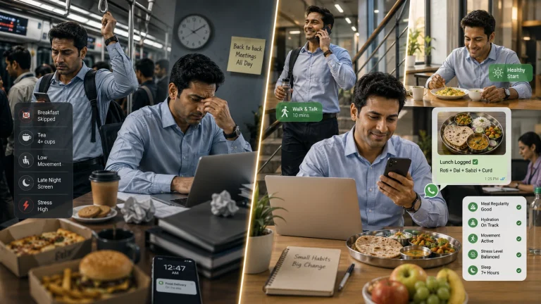 Healthy Lifestyle for Busy Indians: How Busy Professionals Can Stay Healthy Without Changing Their Routine