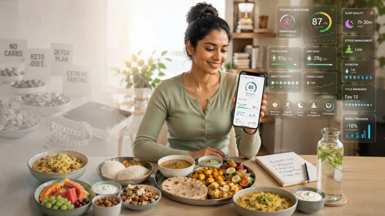 PCOS Diet in India: What a Realistic Day of Eating Looks Like