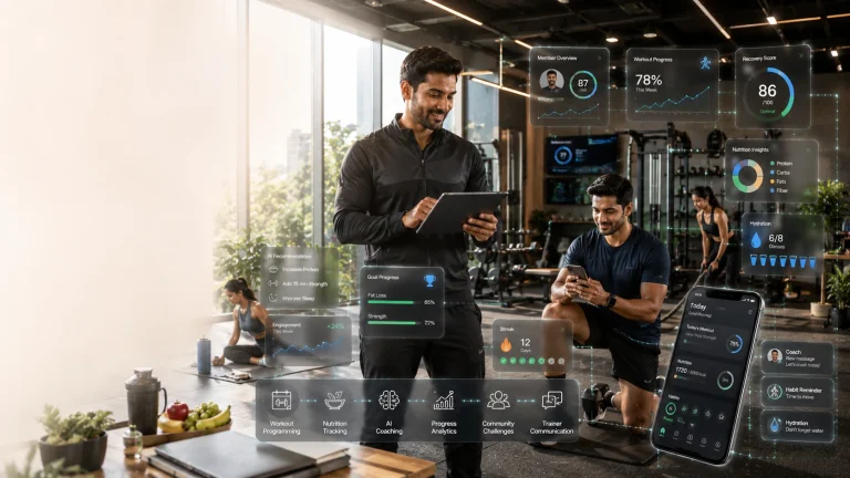 The Future of Fitness Businesses in India: Apps, AI and Continuous Engagement | Best fitness software India